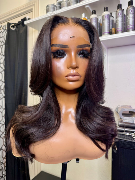 Naomi (Raw Indian Wavy, 5x5 HD Lace Closure, S)