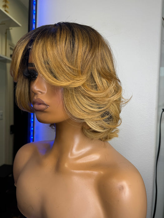 Shelly (Raw Indian Wavy, Lace Closure, XS/S)