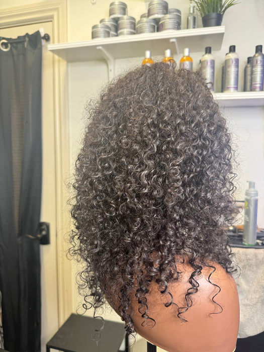 Nikkie (Burmese Curly, Half/ Flipover Wig, XS & S)