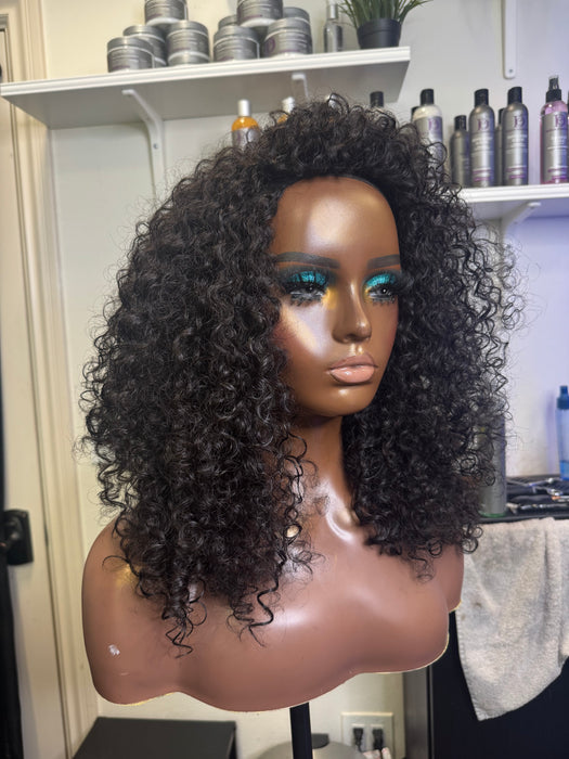 Nikkie (Burmese Curly, Half/ Flipover Wig, XS & S)