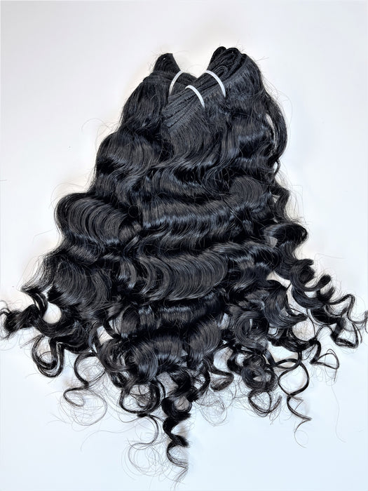 Raw Indian Curly - QBWigCollections