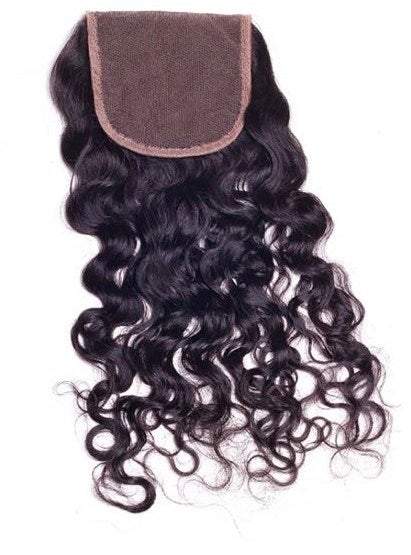 Raw Indian Curly 5x5 Transparent Lace Closure (Custom Order) - QBWigCollections