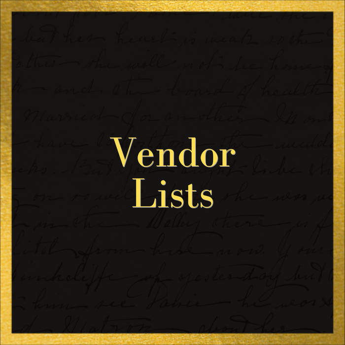 Vendor Lists