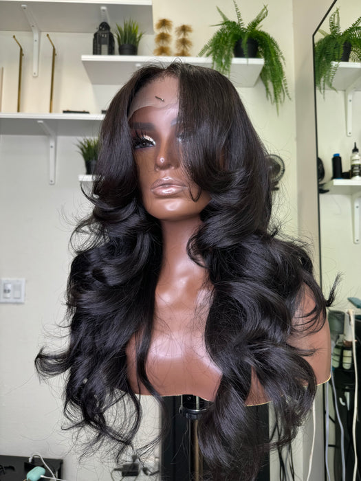Janet (Raw Indian Wavy, Lace Closure, S)
