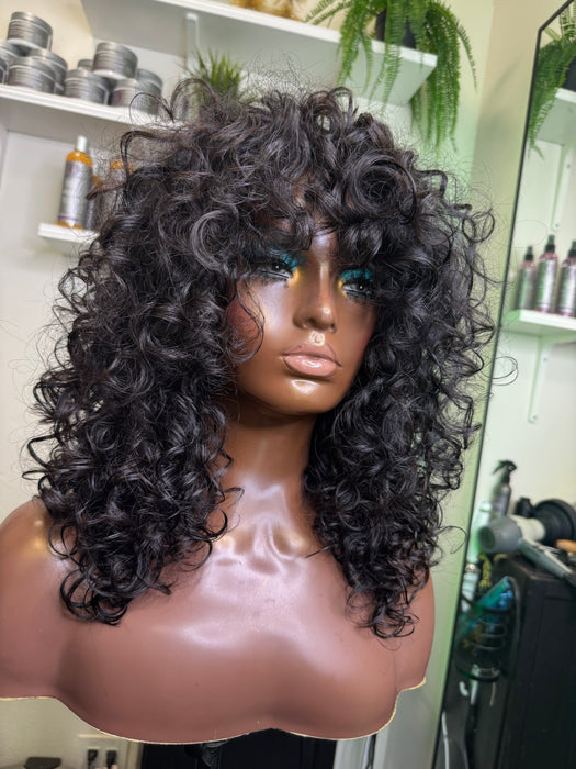 Jenna (Raw Indian Curly, No Lace,S)