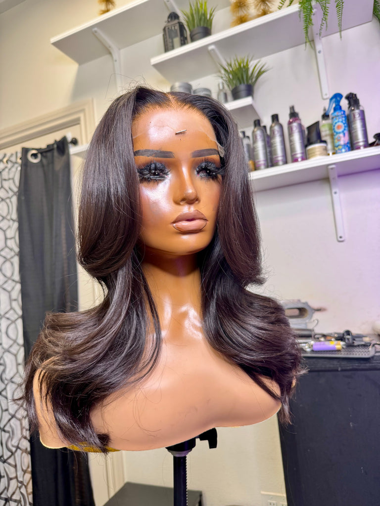 Naomi (Raw Indian Wavy, 5x5 HD Lace Closure, S)– QBWigCollections