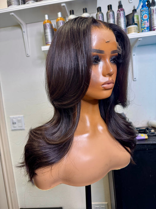 Naomi (Raw Indian Wavy, 5x5 HD Lace Closure, S)