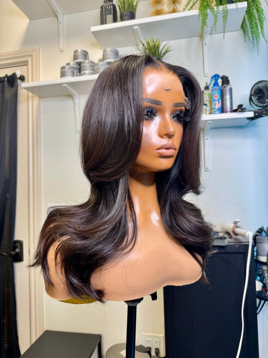 Naomi (Raw Indian Wavy, 5x5 HD Lace Closure, S)