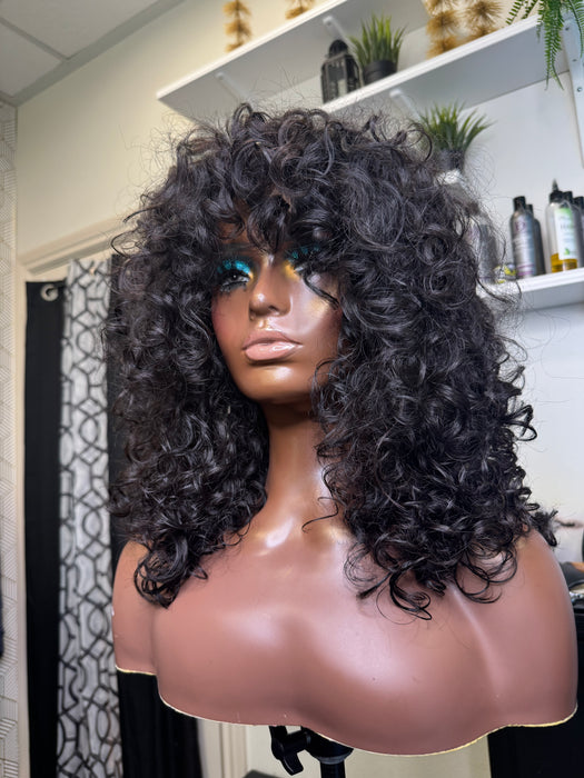 Jenna (Raw Indian Curly, No Lace,S)