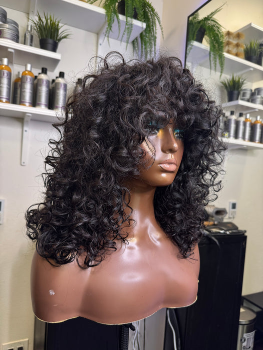 Jenna (Raw Indian Curly, No Lace,S)