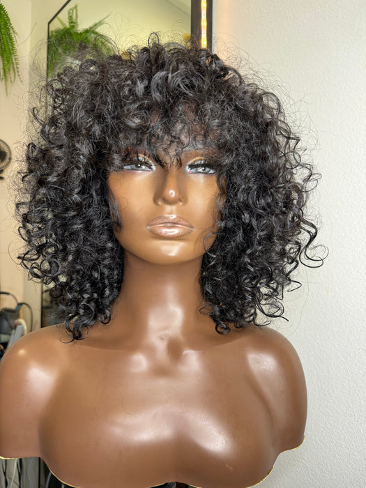 Diana (Raw Indian Curly, Full Wig, S)
