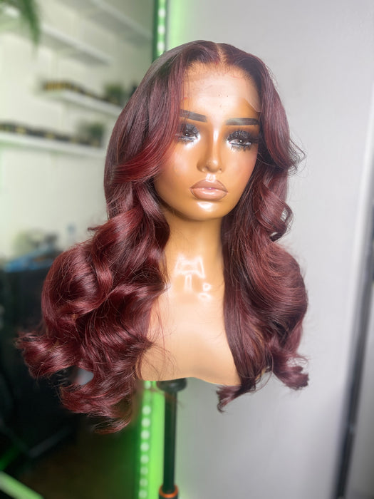 Ruby (Raw Indian Wavy, Lace Closure, M)