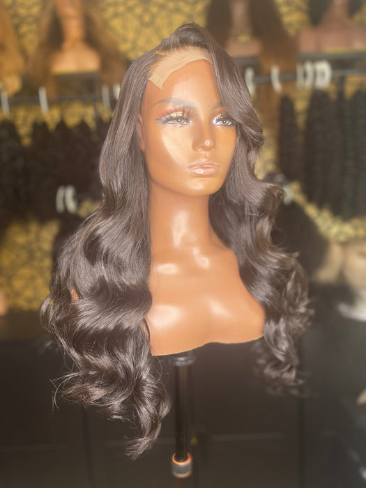Michelle (Raw Indian Wavy, Lace Closure, L)