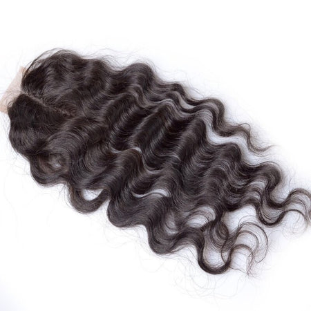 Raw Indian Wavy 5x5 Lace Closure - QBWigCollections